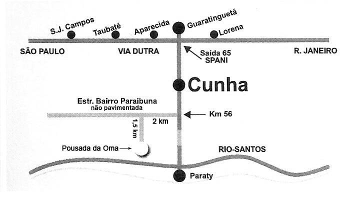 Pousada Da Oma Cunha Eksteriør billede